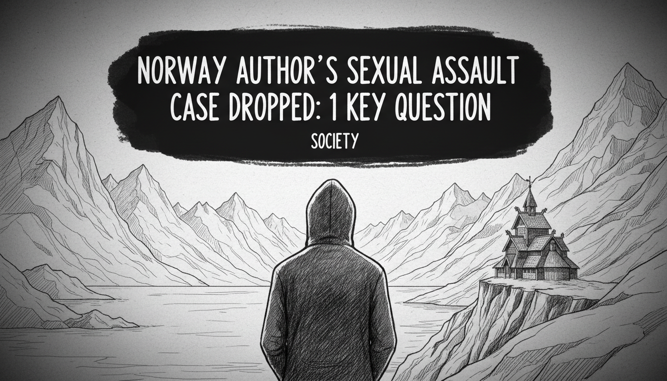 Norway Author's Sexual Assault Case Dropped: 1 Key Question
