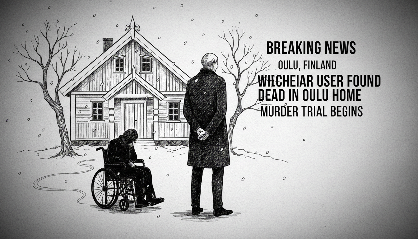 Wheelchair user found dead in Oulu home as murder trial begins