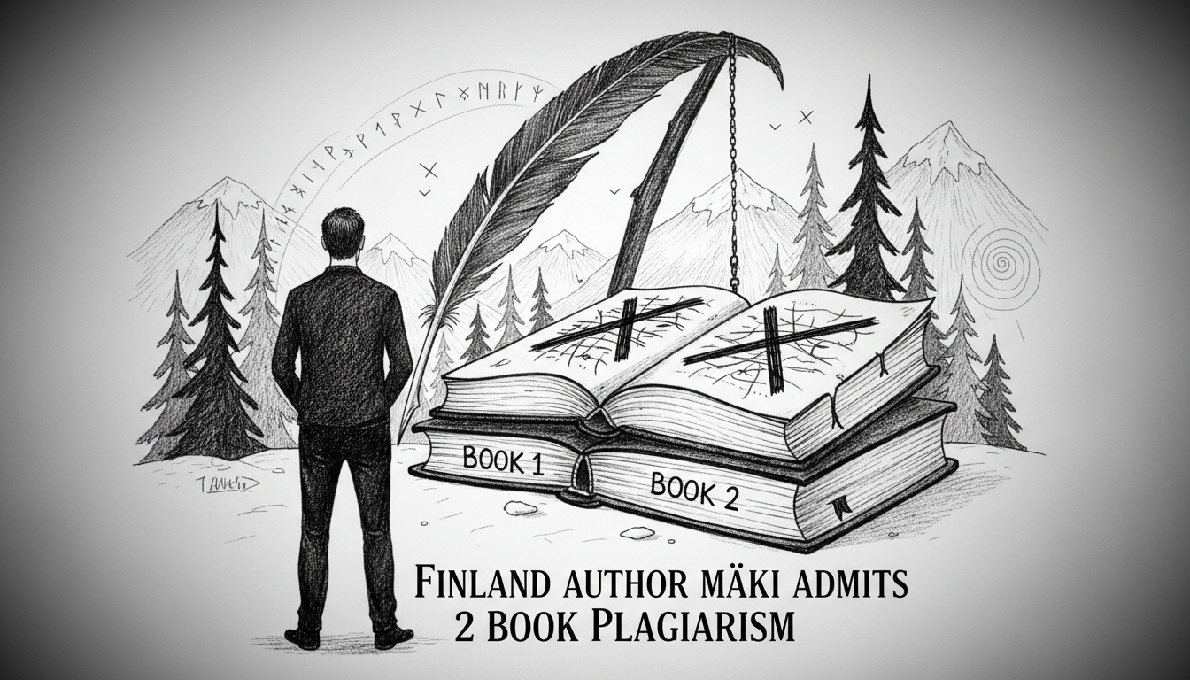 Finland Author Mäki Admits 2 Book Plagiarism