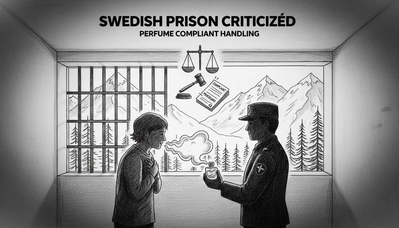 Swedish Prison Criticized for Perfume Complaint Handling