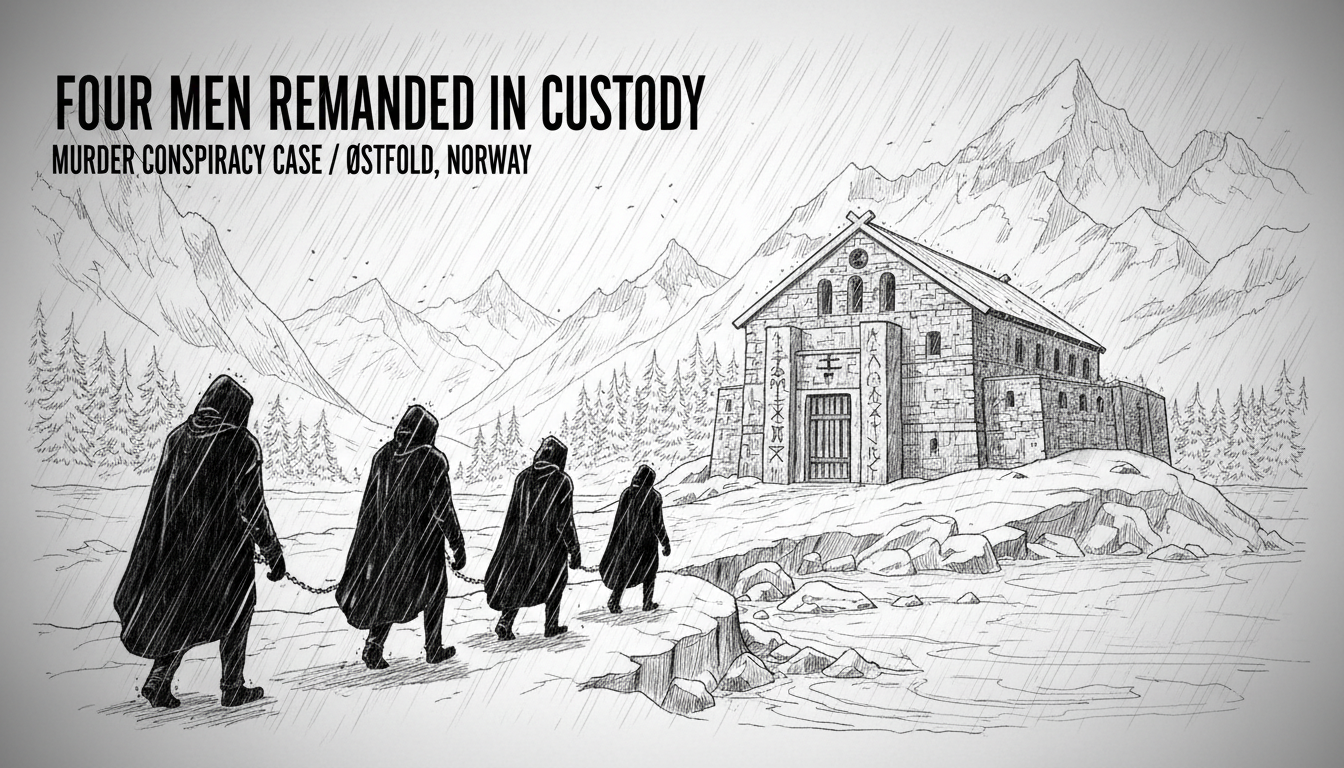 Four Men Remanded in Custody Over Murder Conspiracy Case