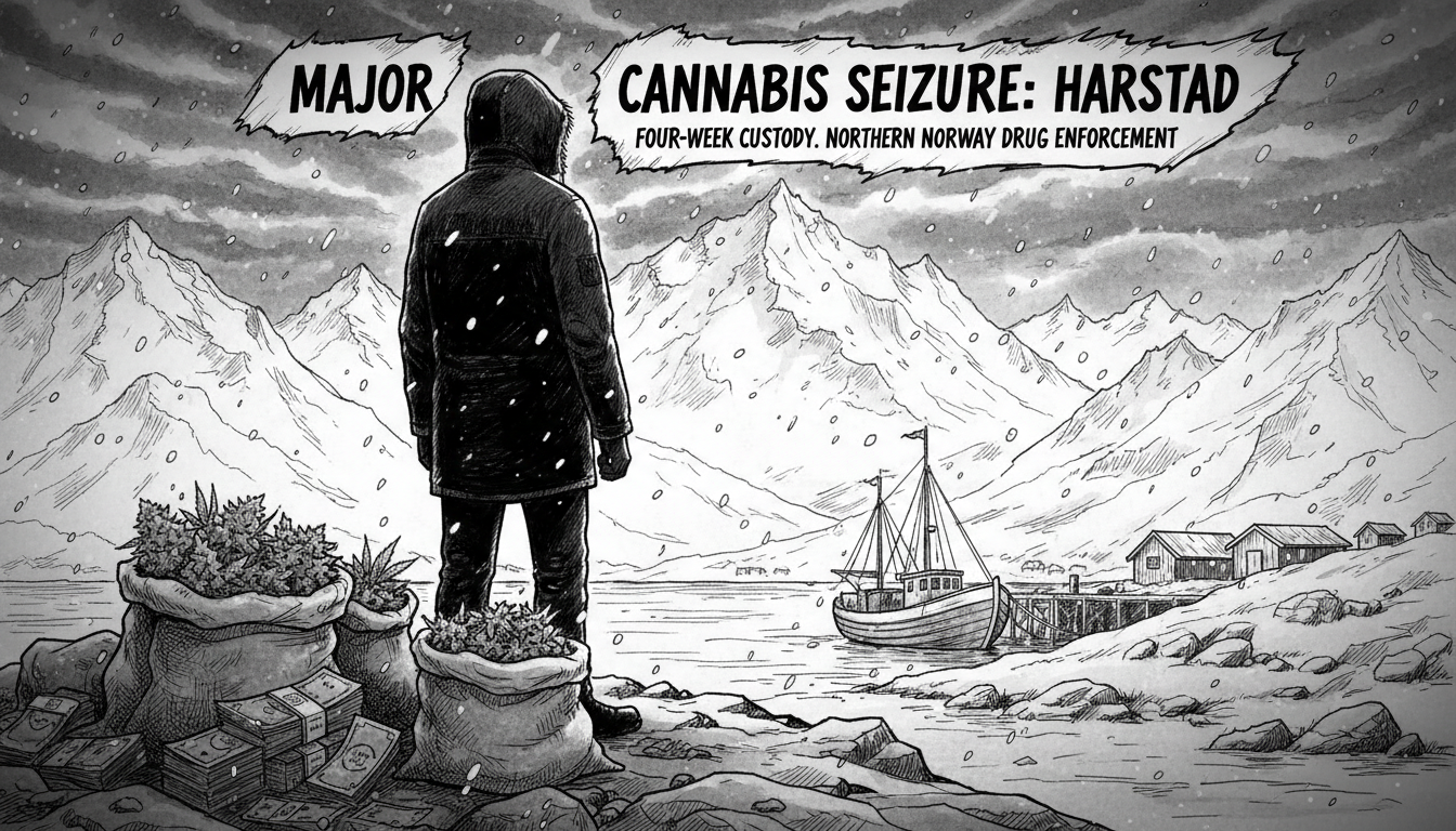 Major Cannabis Seizure in Northern Norway Leads to Four-Week Custody