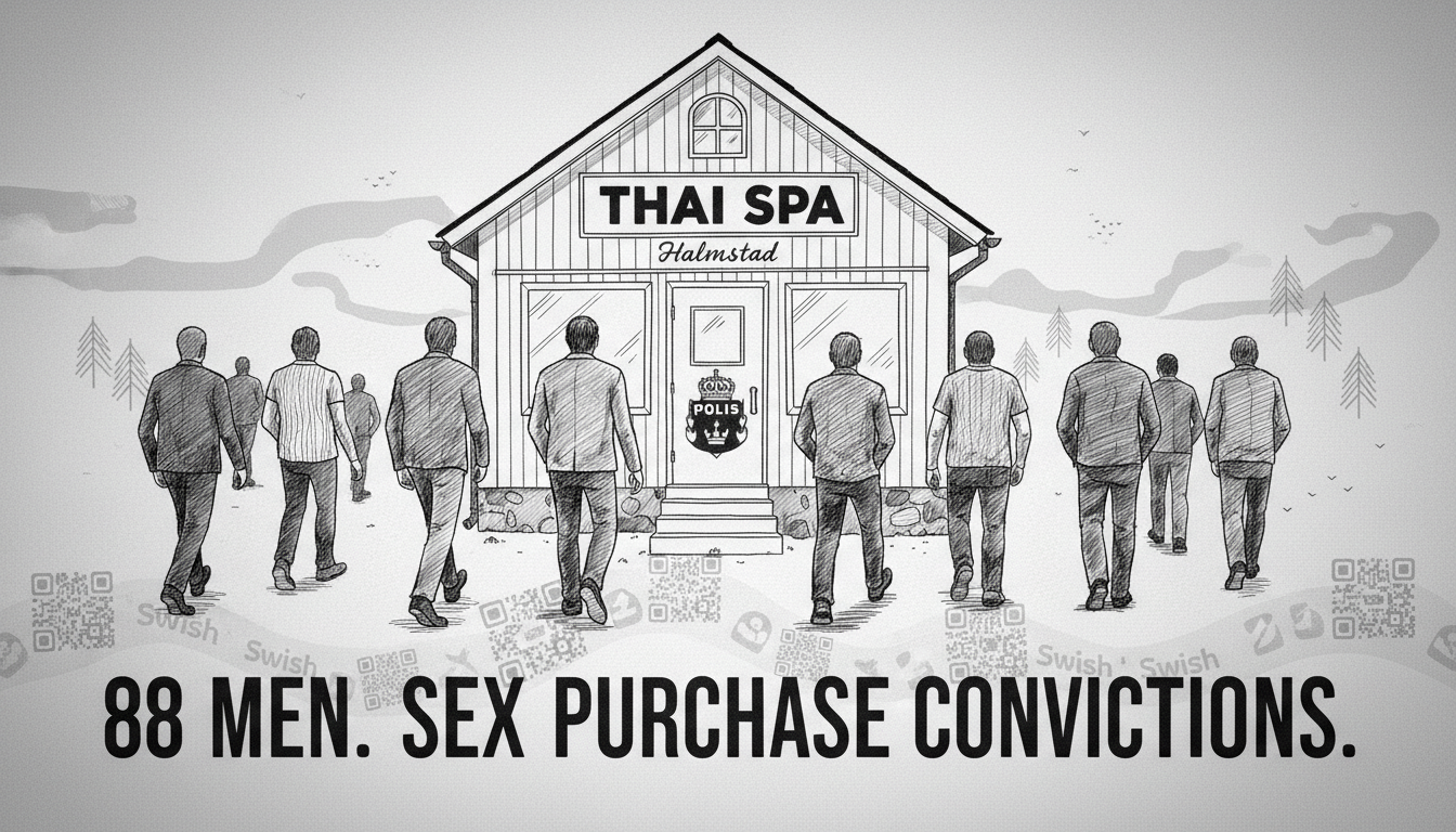 Thai Spa Raid in Halmstad Leads to Multiple Sex Purchase Convictions