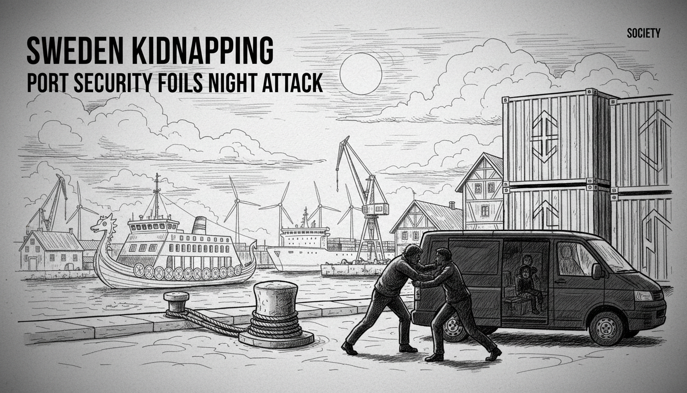 Sweden Kidnapping: Port Security Foils Night Attack