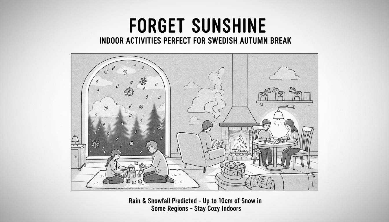 Forget Sunshine - Indoor Activities Perfect for Swedish Autumn Break