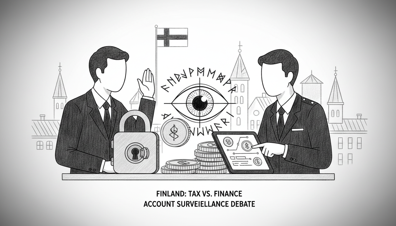 Finnish Tax Authority Clashes with Finance Industry Over Bank Account Monitoring