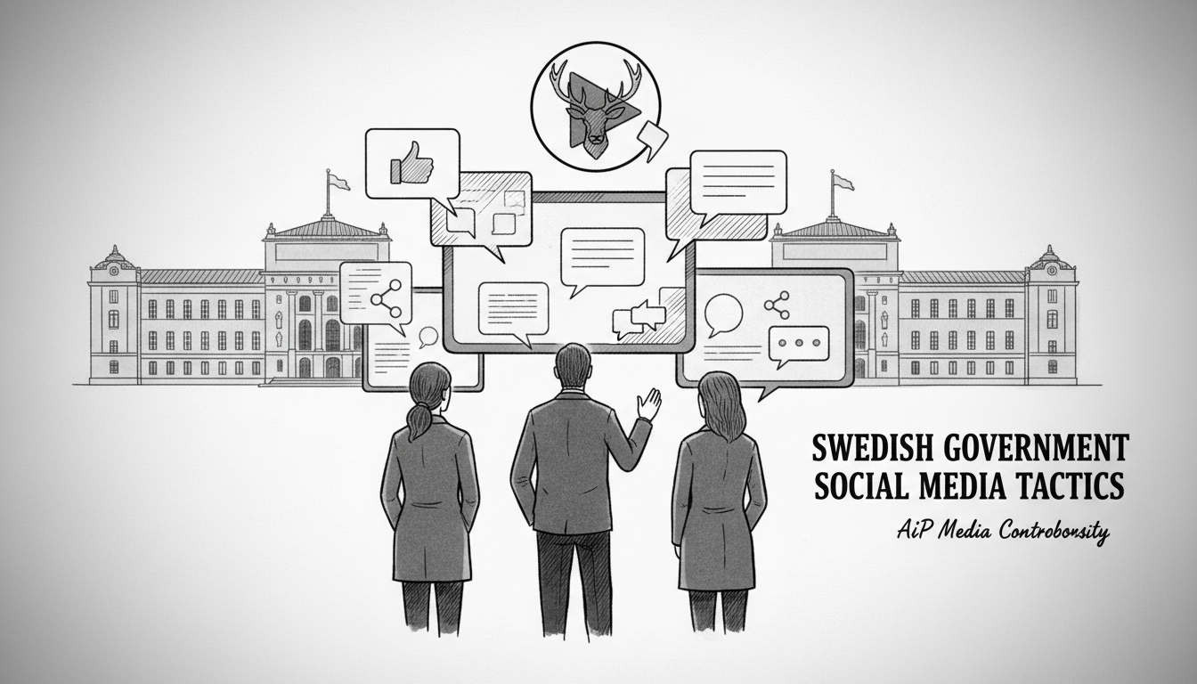 Swedish Government Faces Scrutiny Over Social Media Tactics