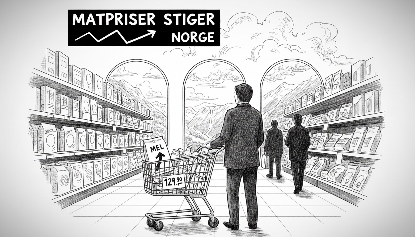 Food Prices Continue Sharp Climb in Norway