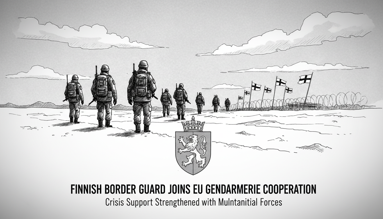 Finnish Border Guard Joins EU Gendarmerie Cooperation for Crisis Support