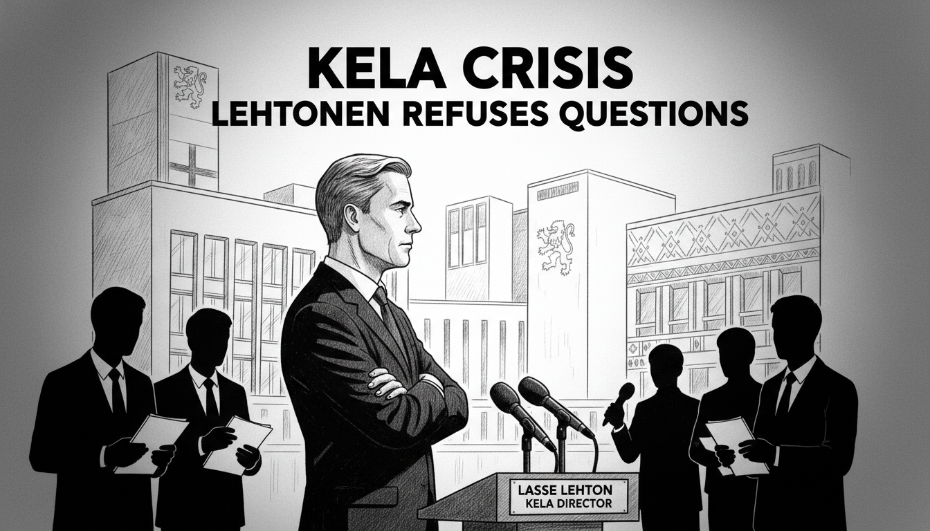 Kela Director Lasse Lehtonen Refuses Questions on Internal Crisis