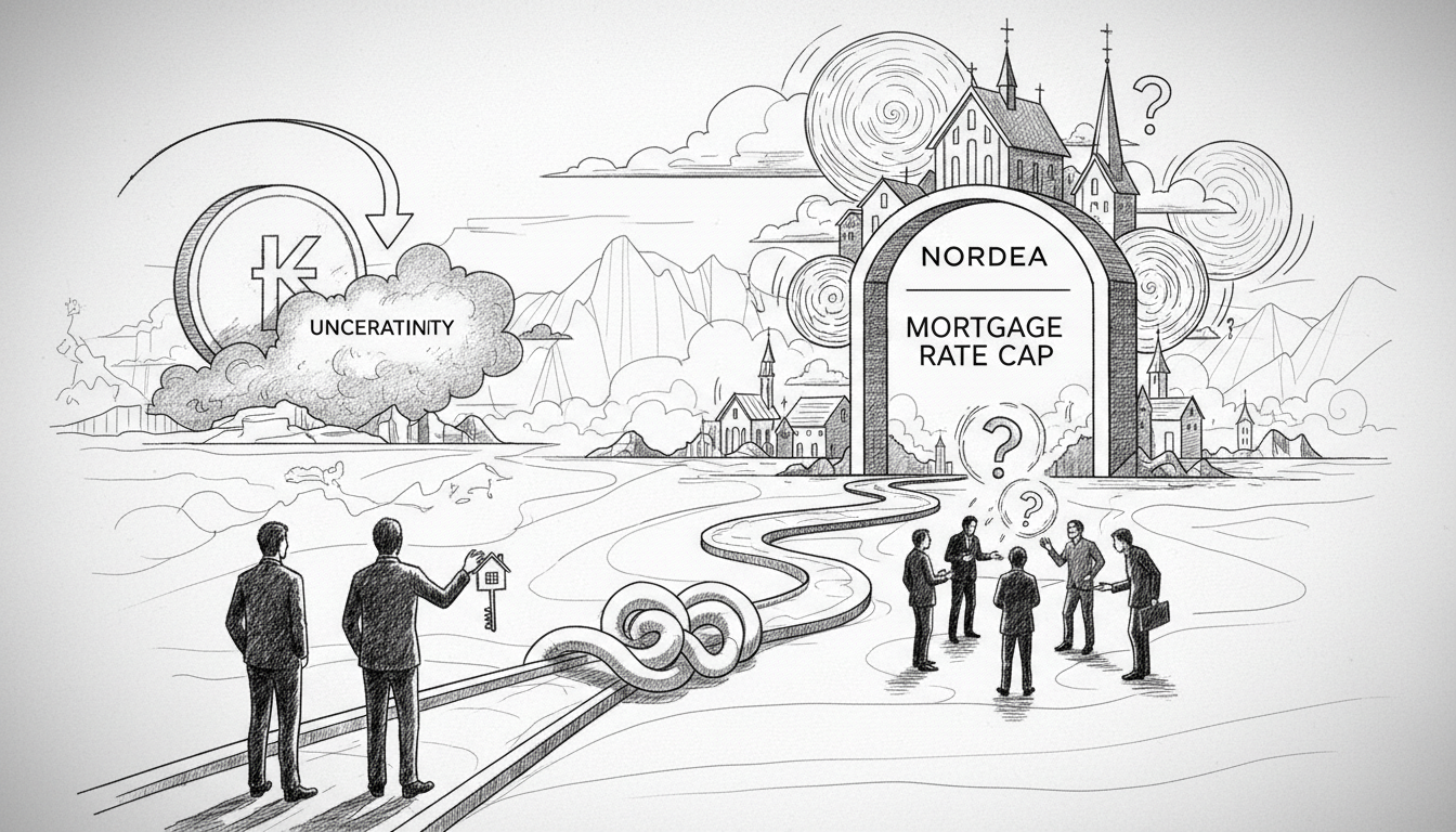 Nordea Launches Mortgage Rate Cap Product Amid Market Skepticism