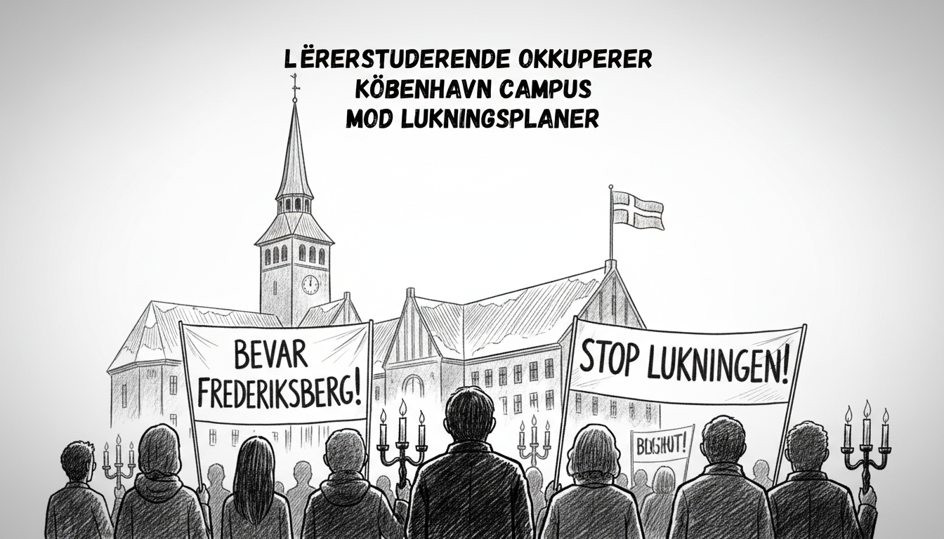 Teacher Students Occupy Copenhagen Campus Against Closure Plans