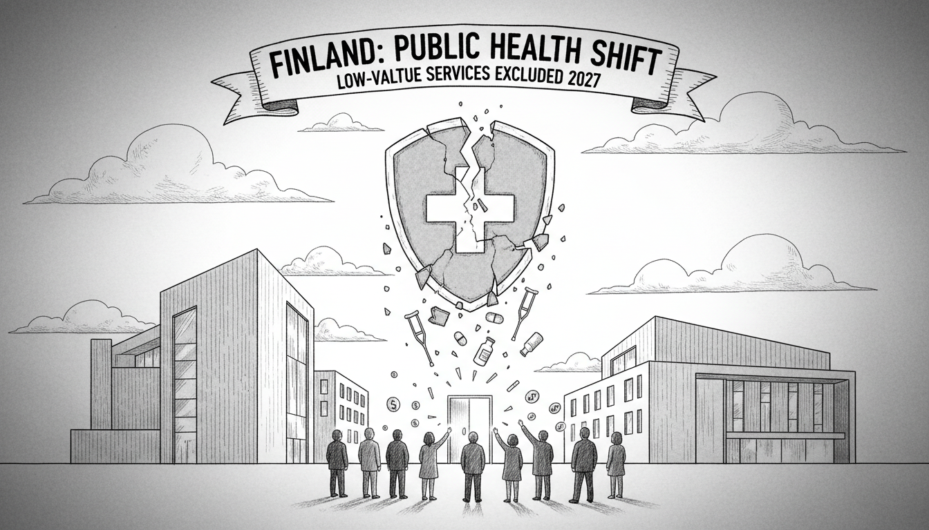 Finland to Exclude Low-Value Medical Services from Public Funding