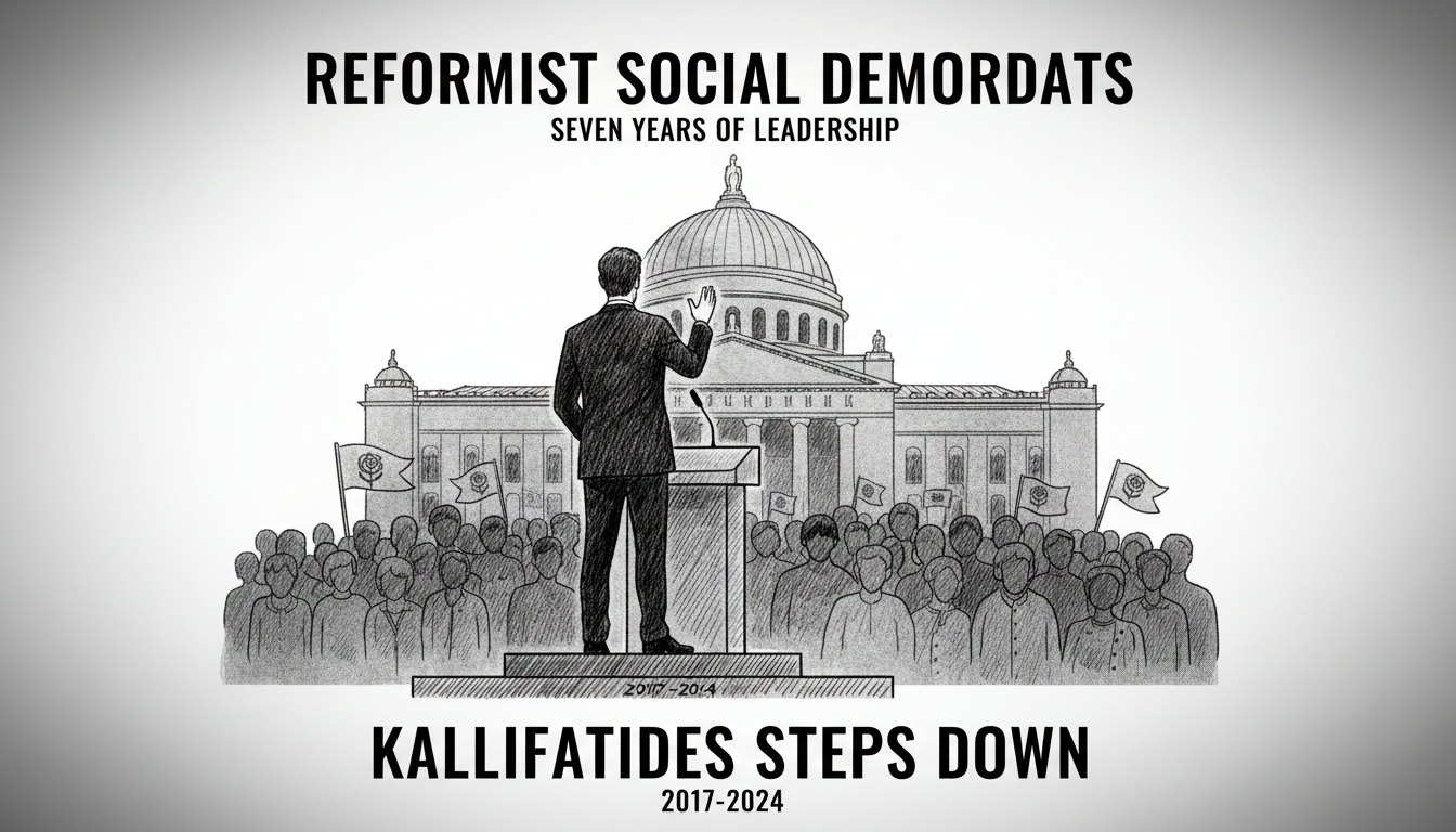 Reformist Social Democrats Leader Steps Down After Seven Years