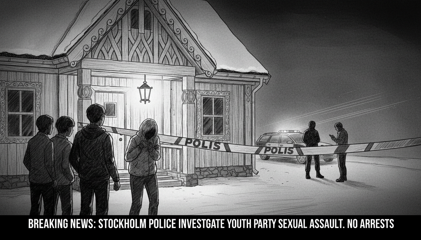 Police Investigate Sexual Assault at Stockholm Youth Party