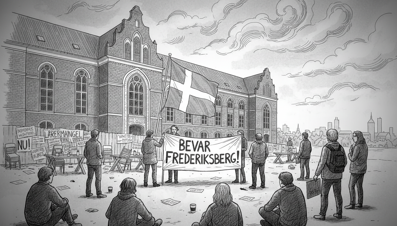 Teacher Students Occupy Copenhagen Campus to Protest Closure