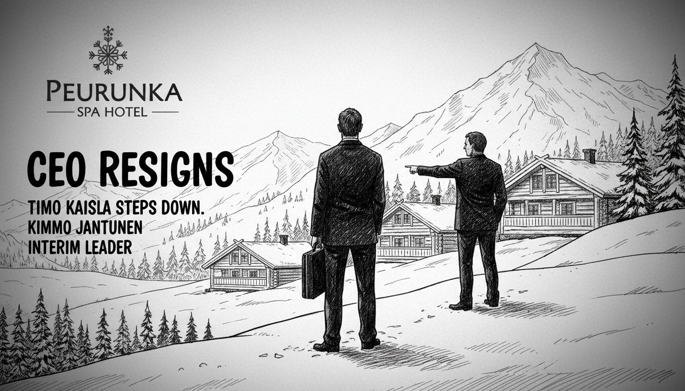 Peurunka Spa Hotel CEO Timo Kaisla Resigns