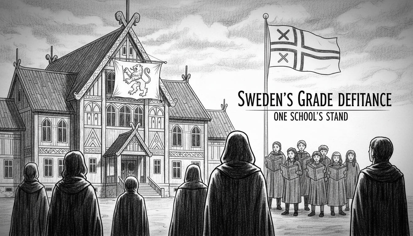 Sweden's Grade Defiance: One School's Stand