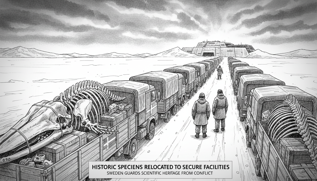 Historic Specimens Relocated for Protection from Conflict