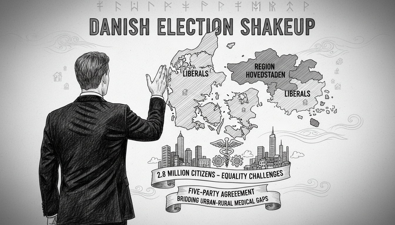 Social Democrats Secure Single Region Leadership in Danish Political Reshuffle