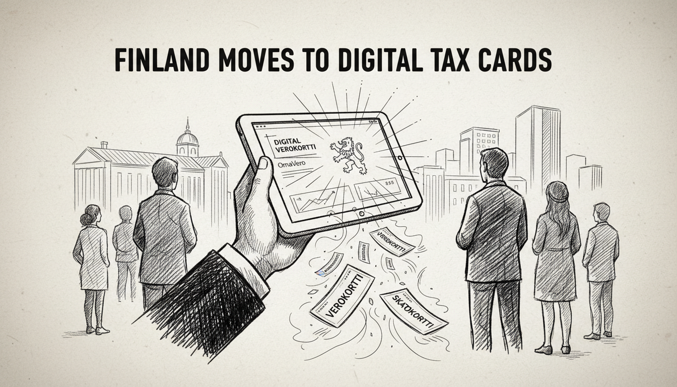 Historic Shift as Finland Moves to Digital Tax Cards