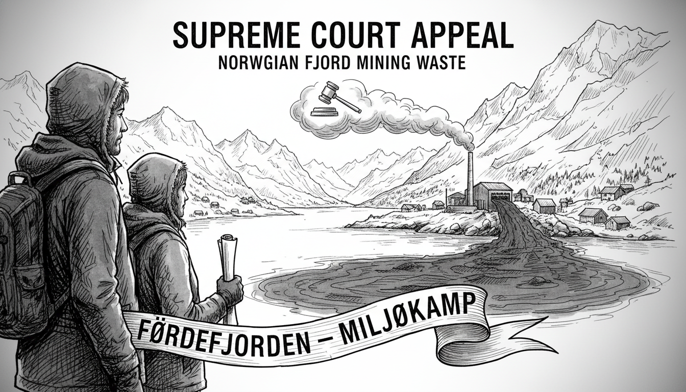 Environmental Groups Appeal Court Ruling on Norwegian Fjord Mining Waste