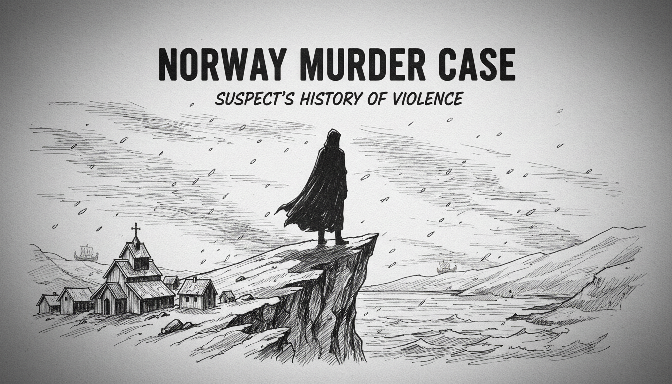 Norway Murder Case: Suspect's History of Violence