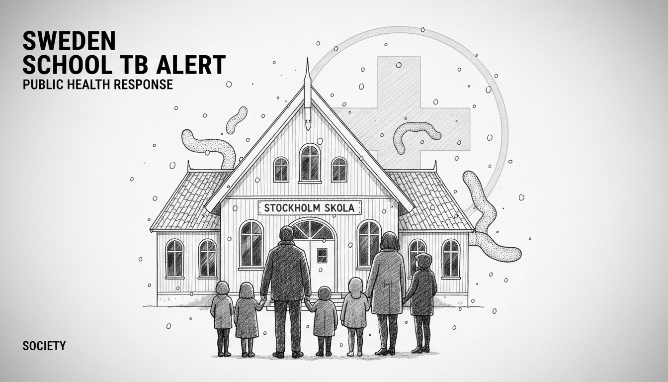 Sweden School TB Alert: Stockholm's Public Health Response