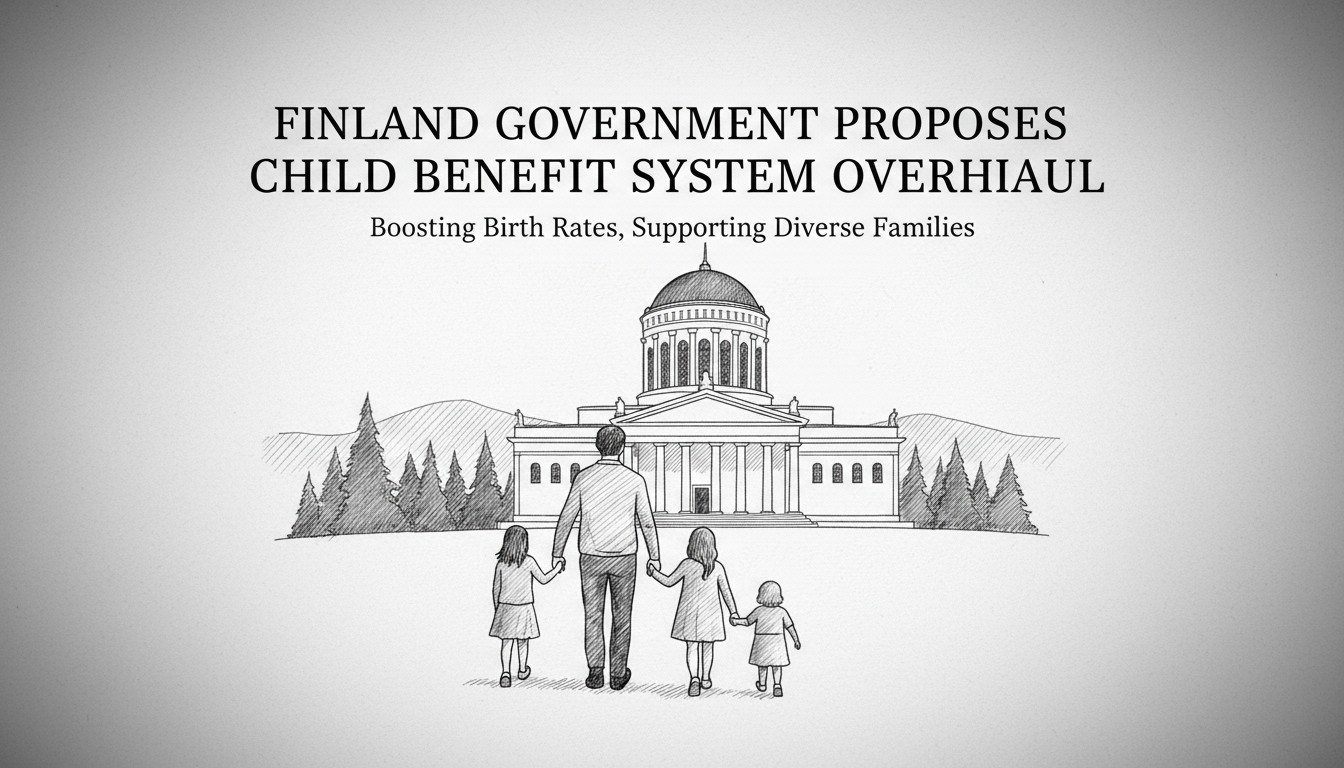 Finland Government Proposes Child Benefit System Overhaul