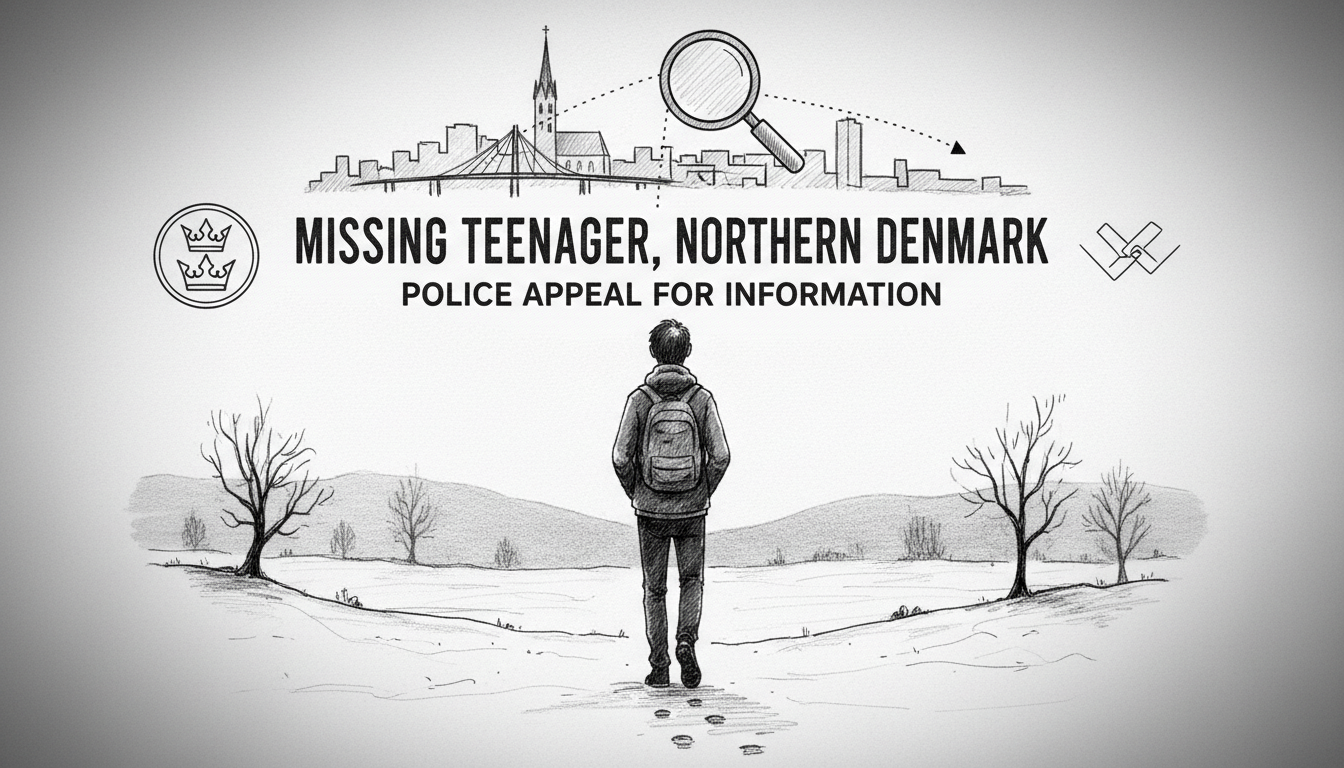 Police Search for Missing Teenager in Northern Denmark
