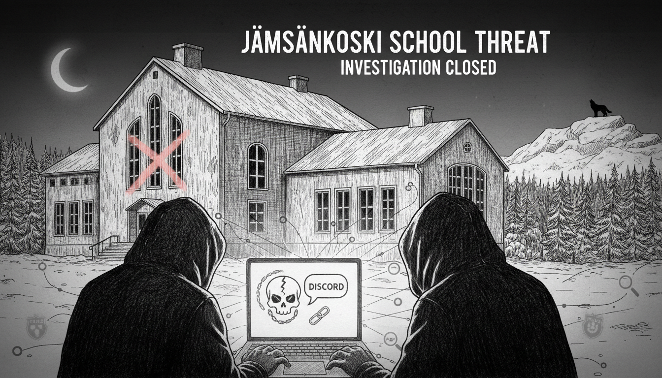Finnish Police Close Investigation into Jämsänkoski School Threat