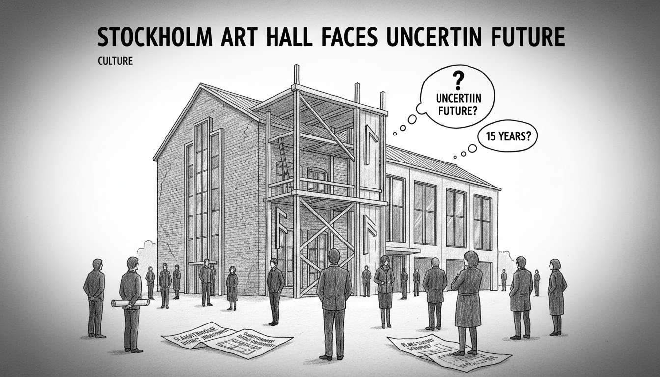 Stockholm Art Hall Faces Uncertain Future After Slaughterhouse District Plans Scrapped