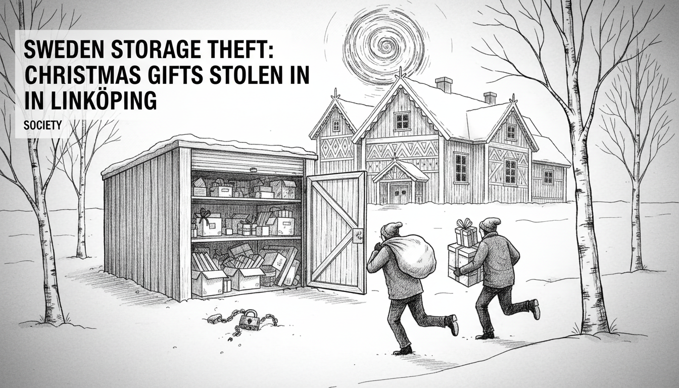 Sweden Storage Theft: Christmas Gifts Stolen in Linköping