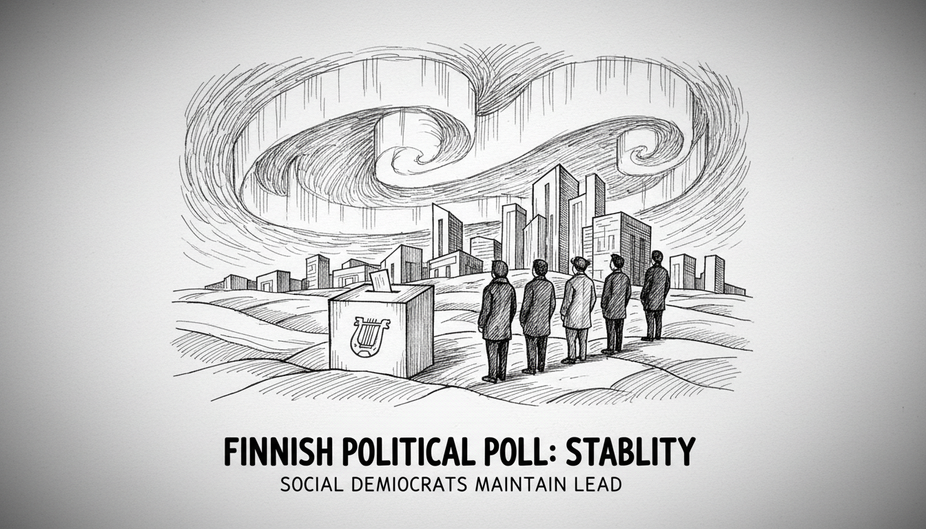 Finnish political poll shows Social Democrats maintain lead