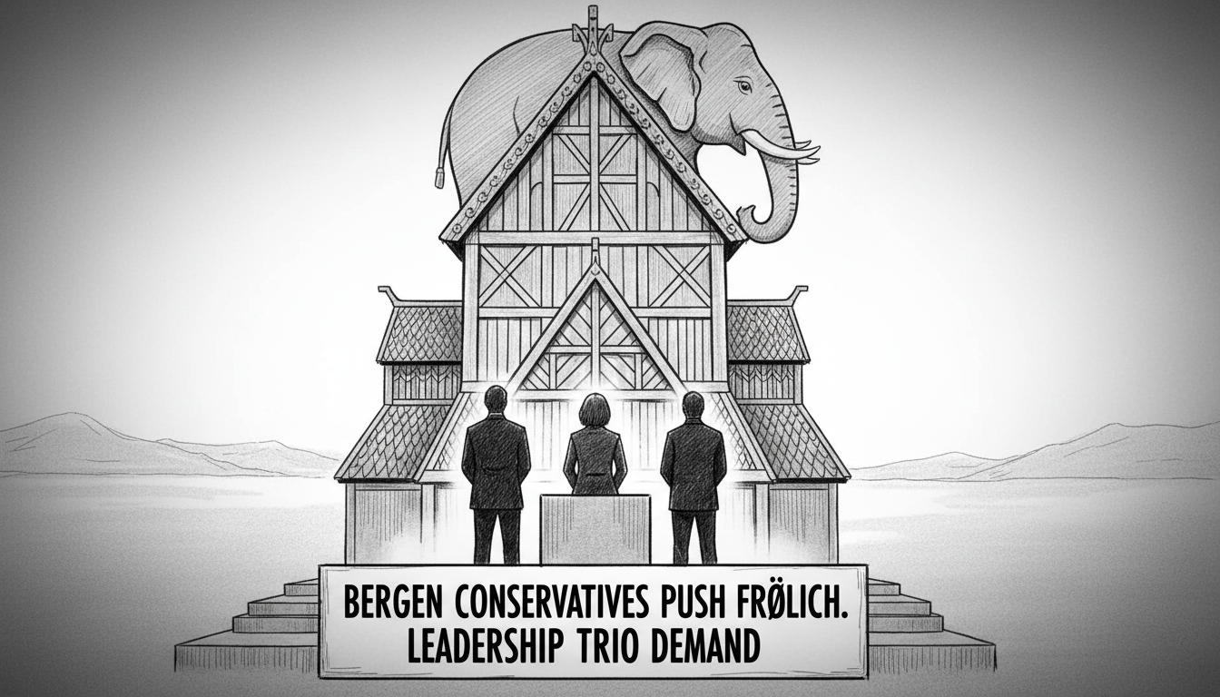Bergen Conservatives Push for Frølich in Party Leadership Trio