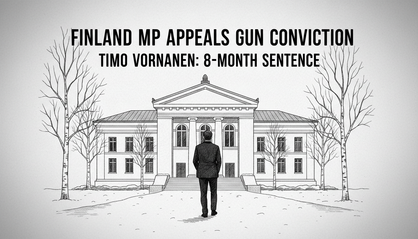 Finland MP Timo Vornanen Appeals Gun Conviction: 8-Month Sentence