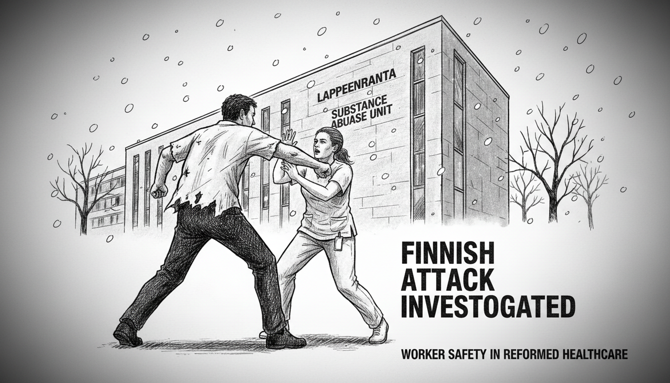 Finnish Substance Abuse Unit Attack Investigated as Aggravated Assault