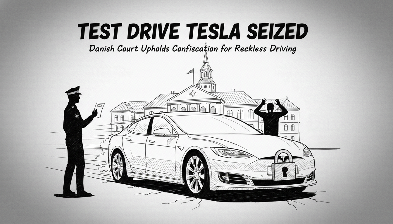 Test Drive in New Tesla Leads to Vehicle Seizure for Reckless Driving