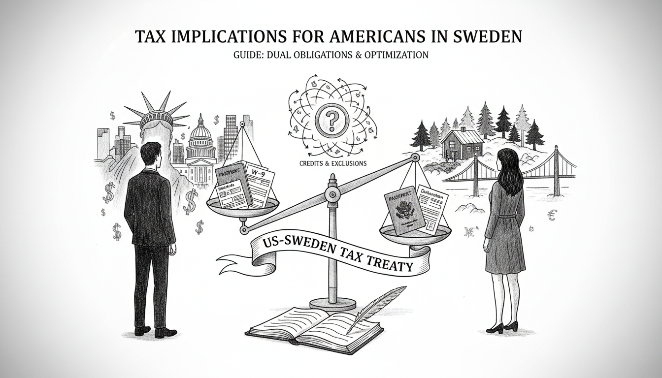 Tax Implications for Americans Living in Sweden
