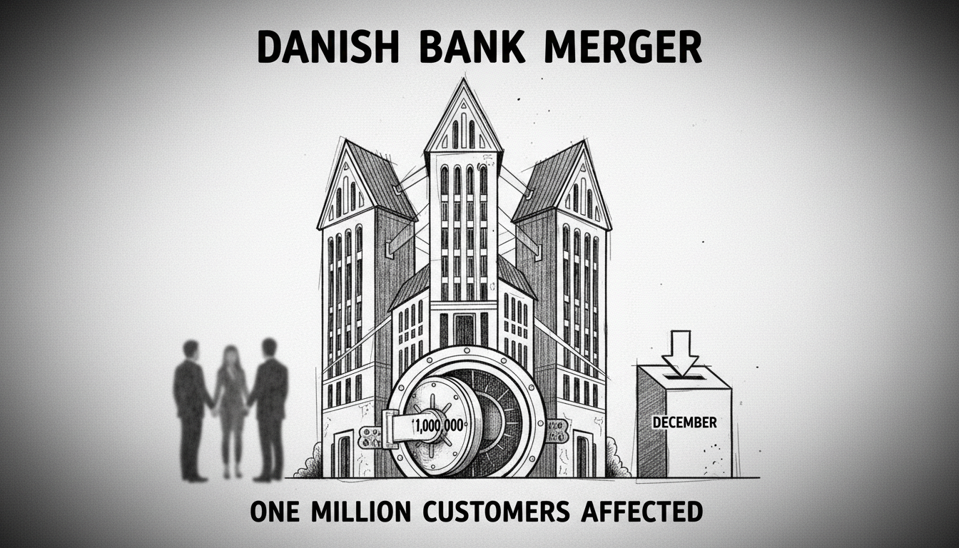 Three Danish Banks Announce Major Merger Affecting One Million Customers