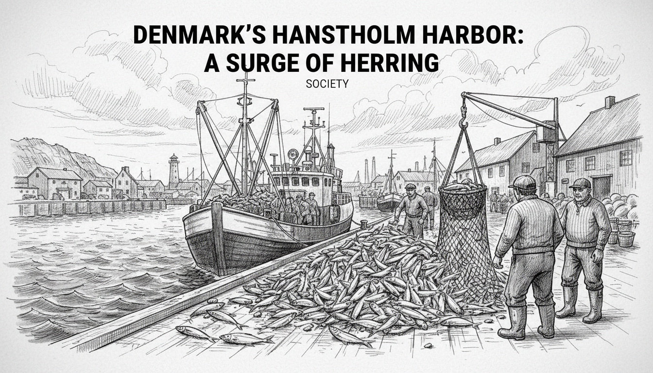 Denmark's Hanstholm Harbor: A Surge of Herring
