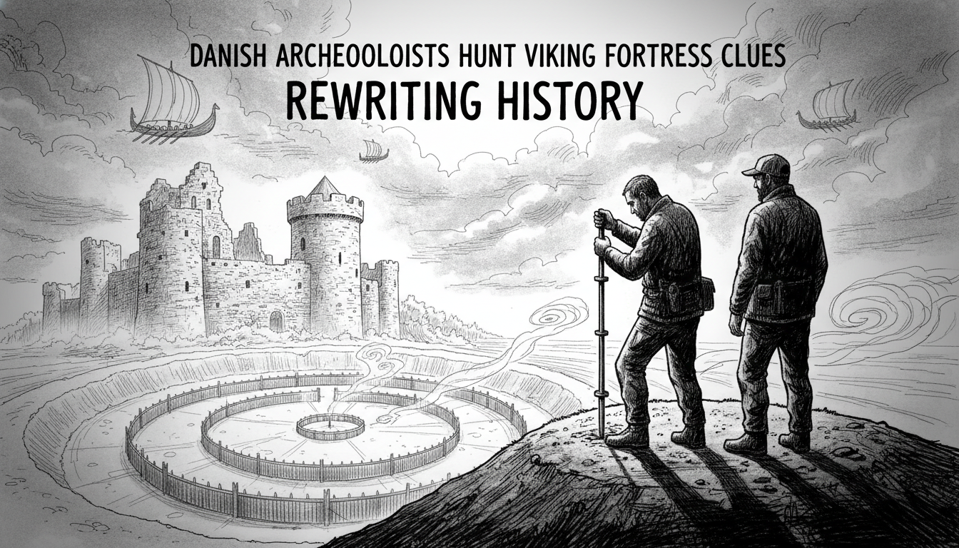 Danish Archaeologists Hunt Viking Fortress Clues That Could Rewrite History