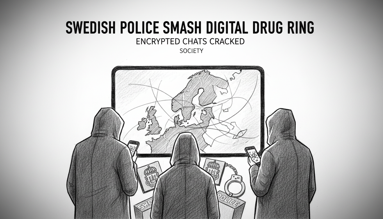 Swedish Police Infiltrate Major Drug Network Through Encrypted Chats