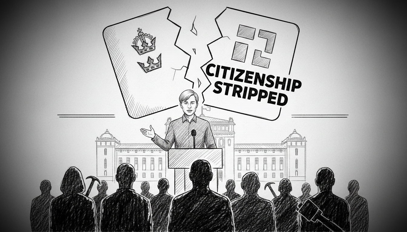 Swedish Government Proposes Constitutional Change to Strip Citizenship for Serious Crime