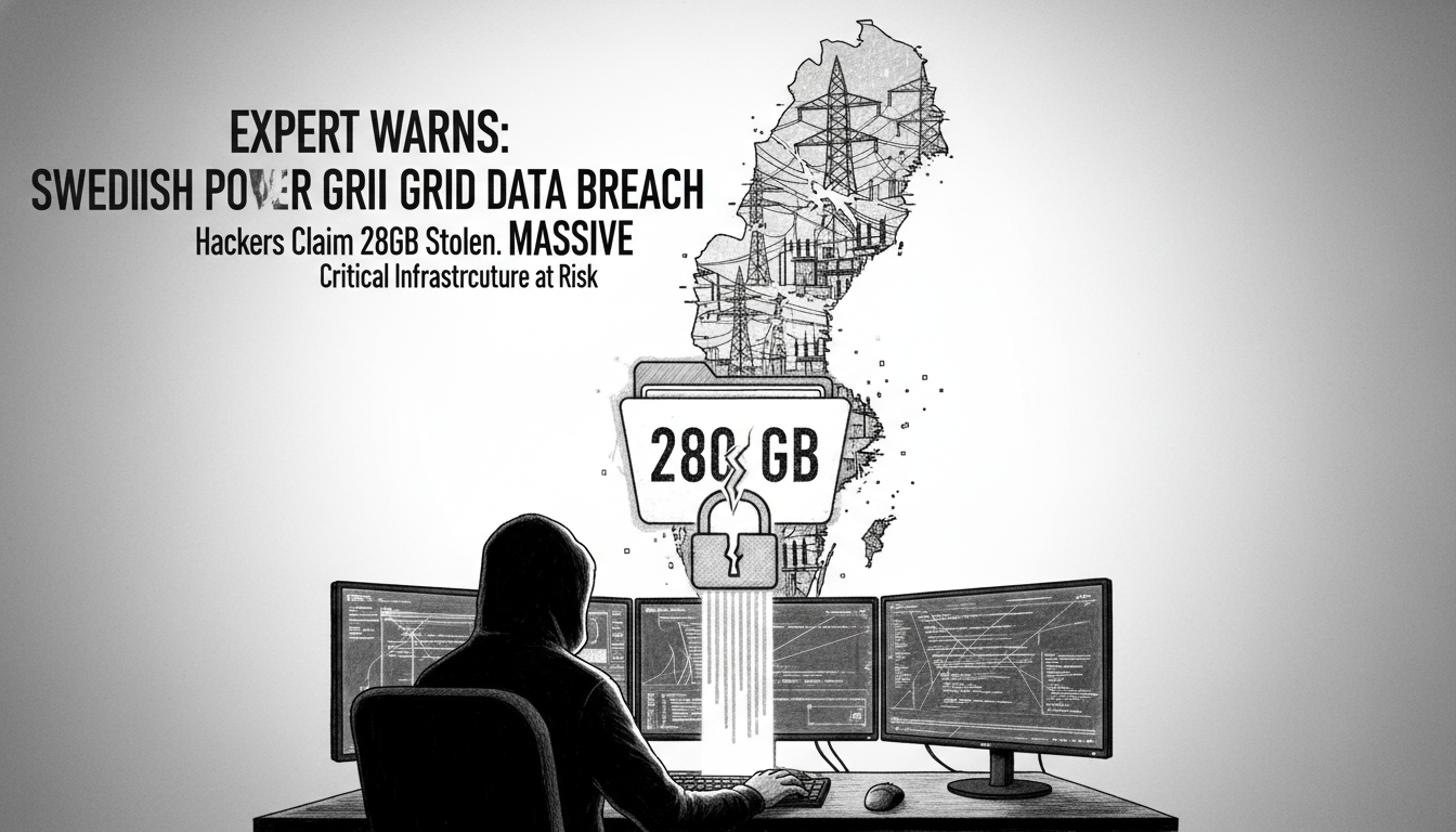 Expert Warns Swedish Power Grid Data Breach Could Be Massive