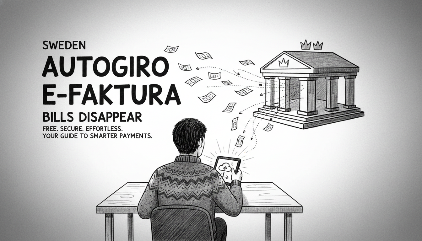 How Sweden's Autogiro and E-faktura Make Bills Disappear