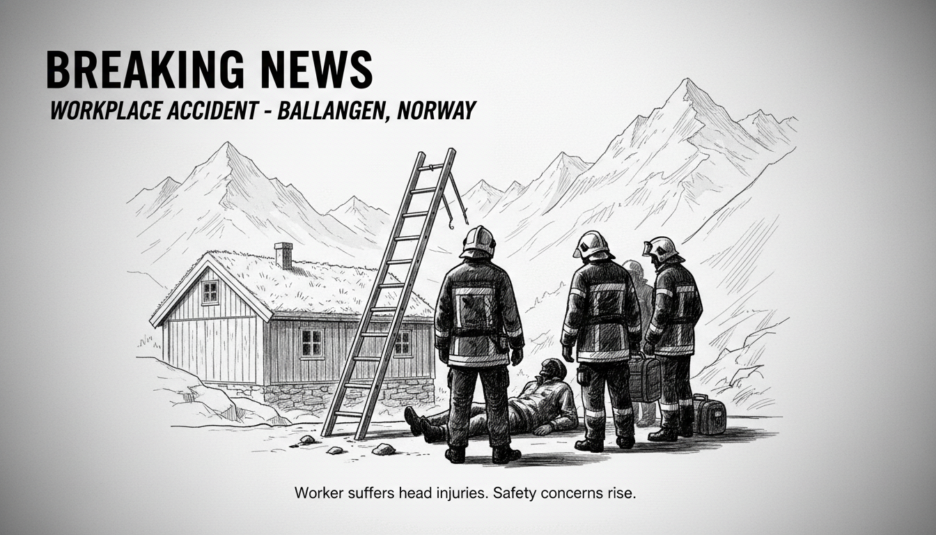 Emergency Response to Workplace Accident in Ballangen