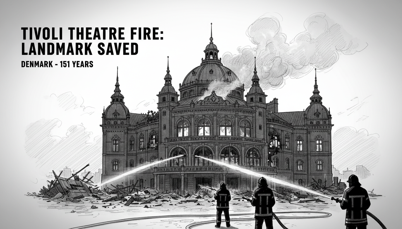 Denmark's Tivoli Theatre Fire: 151-Year Landmark Saved