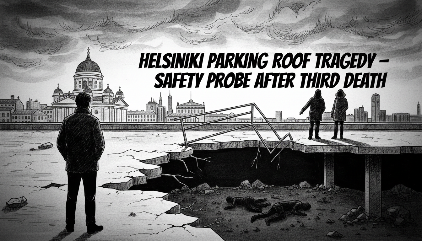 Helsinki Parking Garage Roof Falls Prompt Safety Review After Third Death