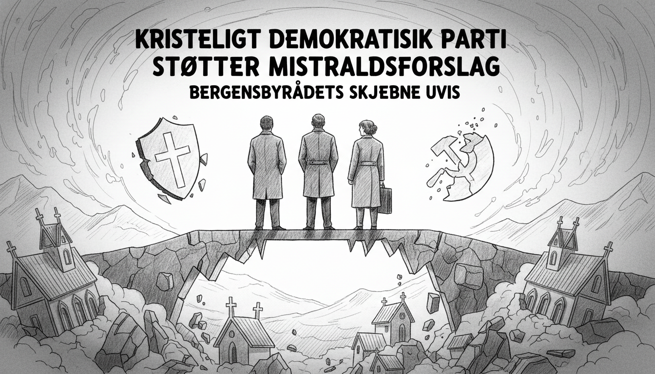 Christian Democrats Support No-Confidence Motion Against Bergen Social Councillor